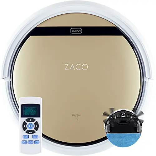 Einige Produktmerkmale: Der V5sPro Zaco Saugroboter
