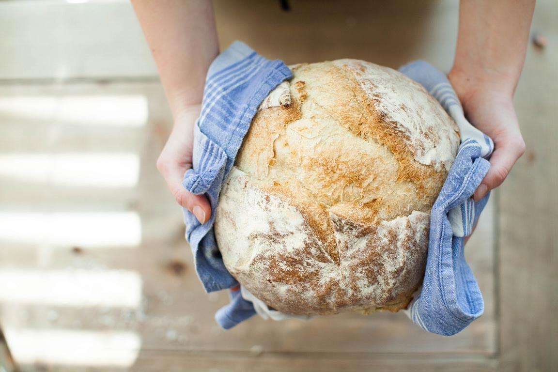 traditionell hergestelltes Brot